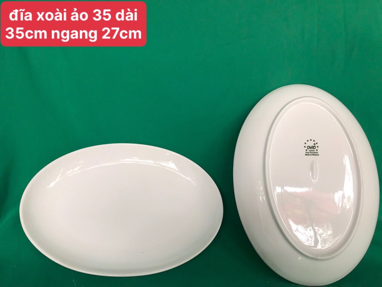 Đĩa xoài ảo 36 trắng OHIO