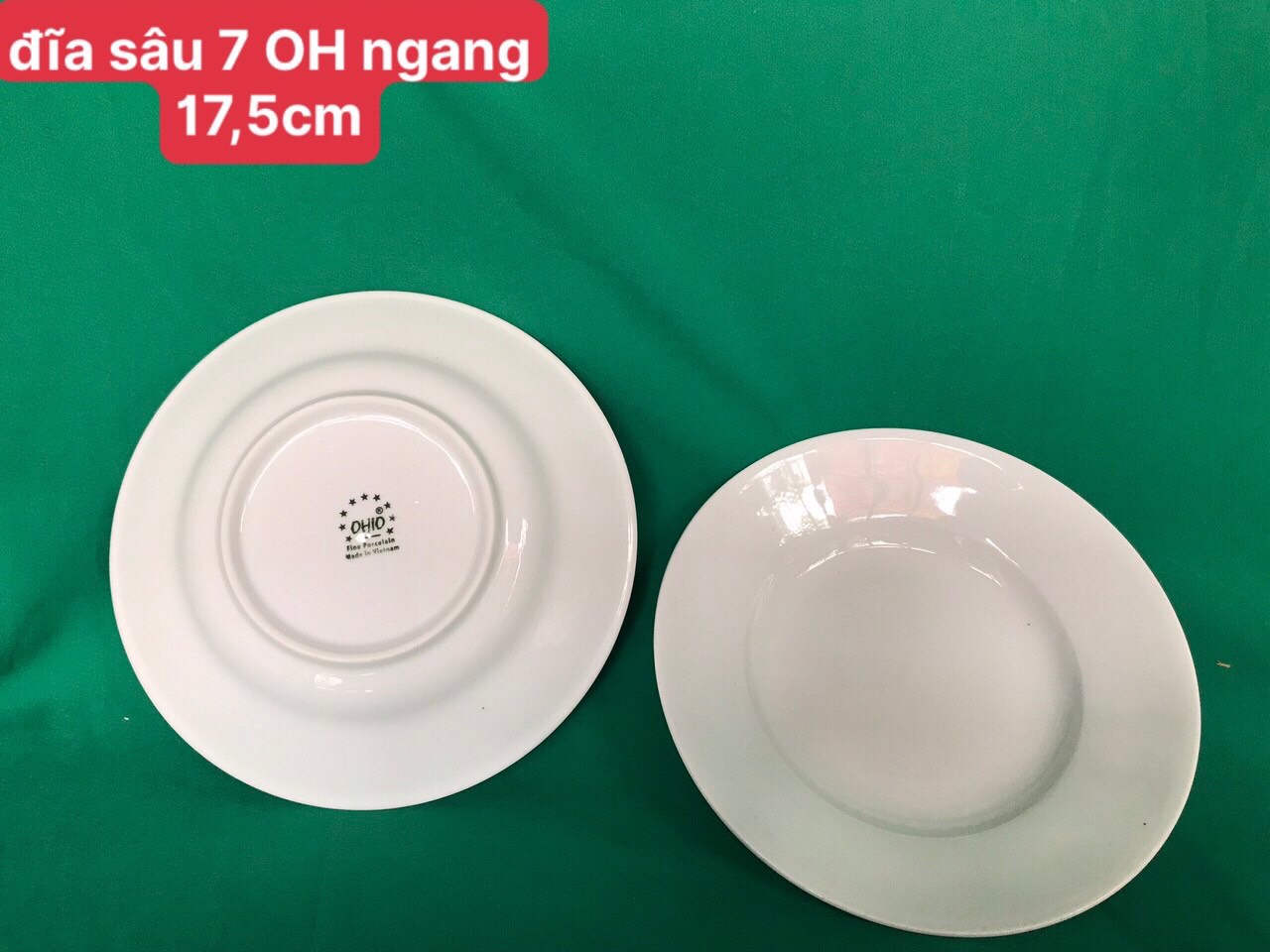 Đĩa sâu 7 trắng OHIO