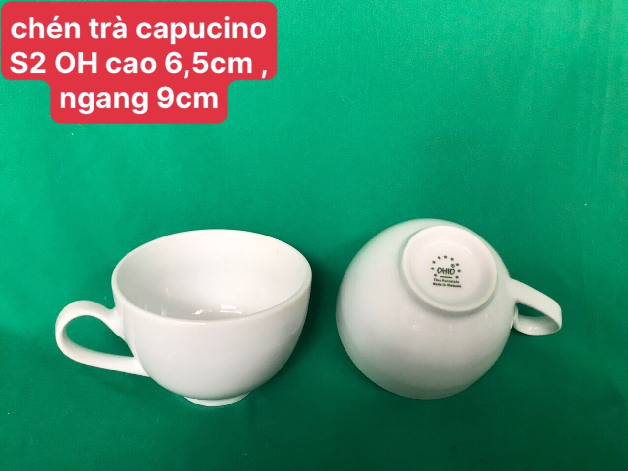 Chén capucino S2 OHIO