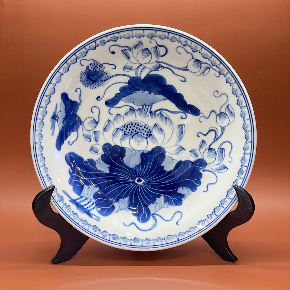 Mâm Bồng sen Long Loan 27f