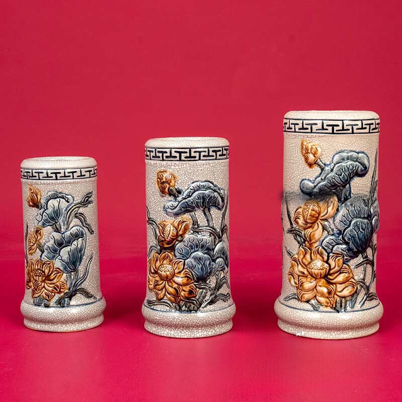 Ống hương dạn nổi sen H20