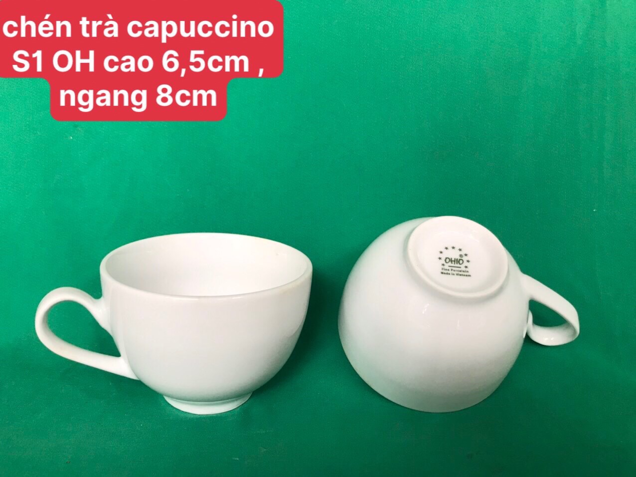 Chén capuccino S1 OHIO